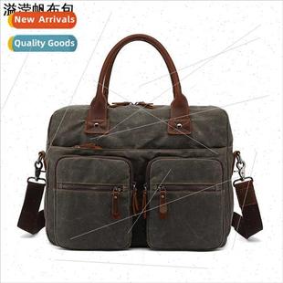 Business Shoulder Crossbody Tote Outdoor Men Bag Briefcase