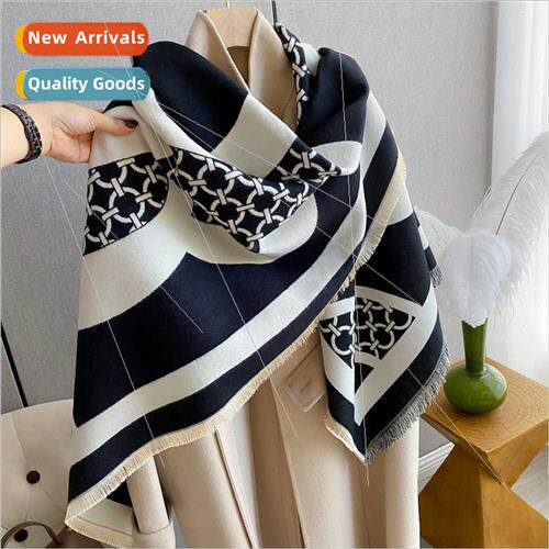 Autumn winter new imation cashmere scarf Ms. Engl square sca