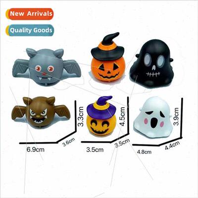 Children boomerang car Halloween pumpkin ghost bat toy car H