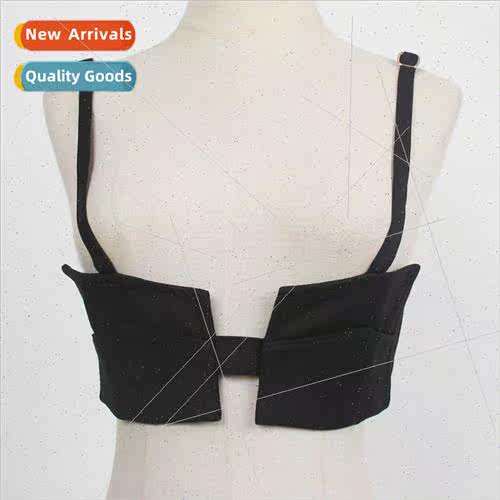 Functional wind girl black undershirt halter spring summer n