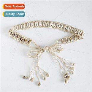 Summer ladies shell natural weaving ethnic decorative handma
