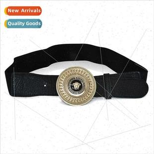 Belt Perso Ladies Women Europe Elastic Beauty Wide Head