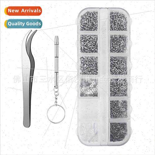 Sunglasses Eyewear Repair K 1100pcs Miniature Screws Nose Pa