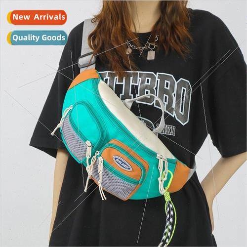 large-capacy diagonal cross-body bag new Korean casual color