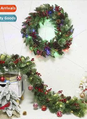60cm Christmas wreath door hanging rattan Christmas 45cm wre