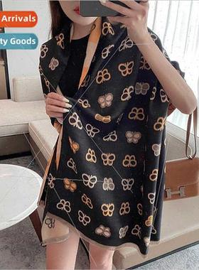 2021 new Europe Uned States imation cashmere scarf air condi