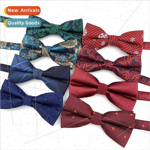 Men Bow Tie Wine Red Big Red Bow Tie Wedding Dress Brish Fas