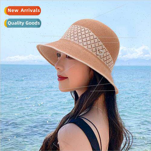 Korean  spring fall hat female high-level sense diamond mosa