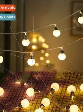 insled light string 5CM large round ball light bulb globe li