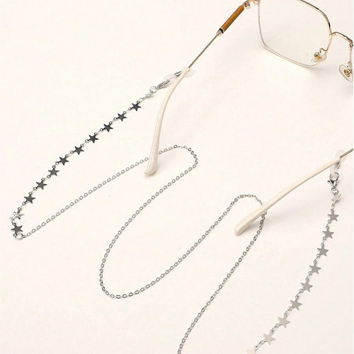 Europe tide cool fashion neck mask chain -slip simple metal