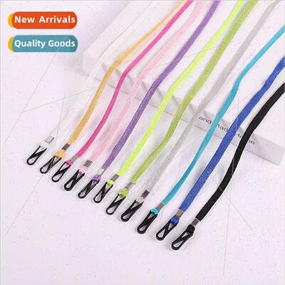 Hat windproof rope New extra long multi-color optional hat m