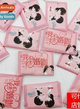 Toilet paper gift advertisement product draw paper single pa