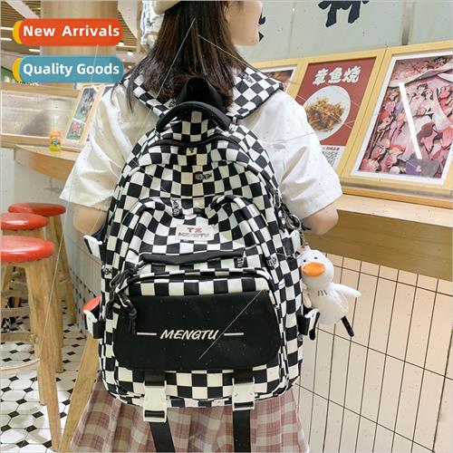 Schoolbag female large capacy shoulder bag Korean sweet coll