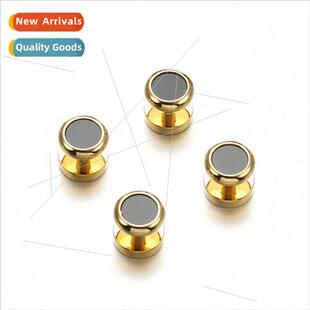 Cufflinks Gold French Premium Buttons Dress Lapel