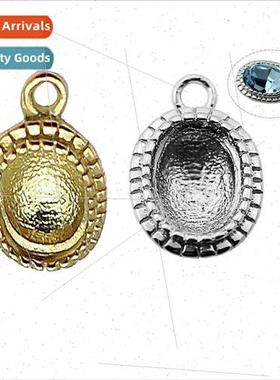 925 lver Pendant Accessories Oval Austrian crystal diy penda