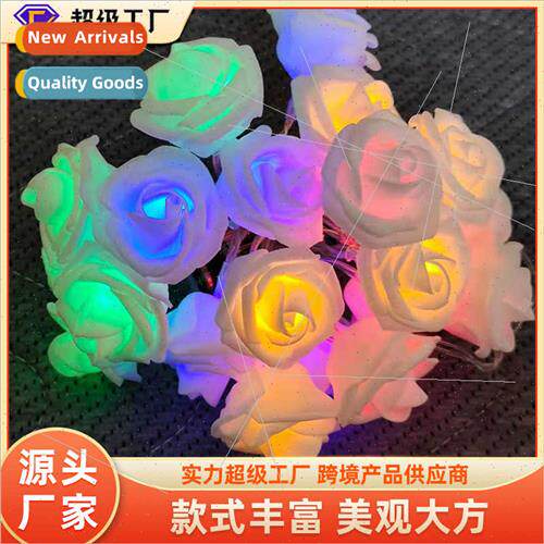 LED foam rose lights string wedding proposal confession Vale