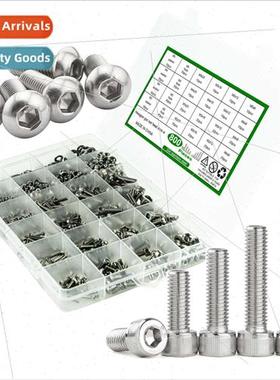 800pcs hexagon socket cheese head pan head combination screw