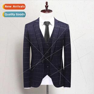 Wedding groomsmen fall winter thick casual su men single top