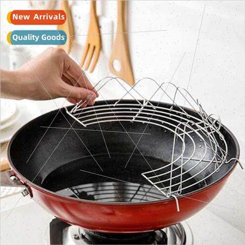 32cm Semi-circular Stainless Steel Oil Drainer Folding Oil F