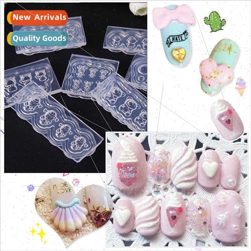 Environmental protection silicone nail mold Japan Korea popu