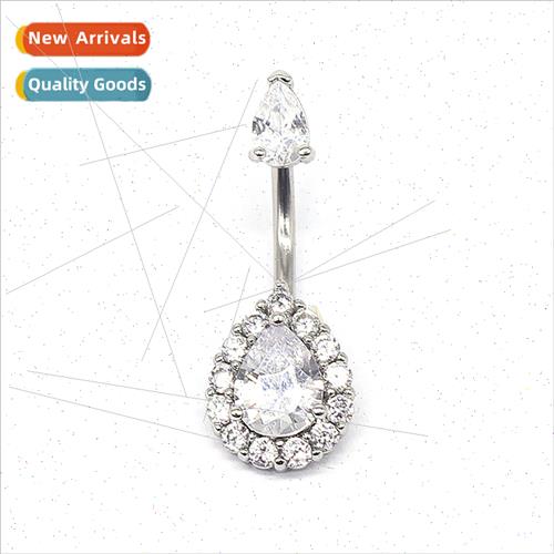 Teardrop Belly Button Ring Europe Piercing Jewelry Upper Low