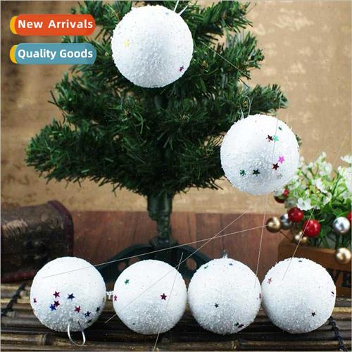 Christmas hanging 4/5/6cm whe foam snow globe whe Christmas