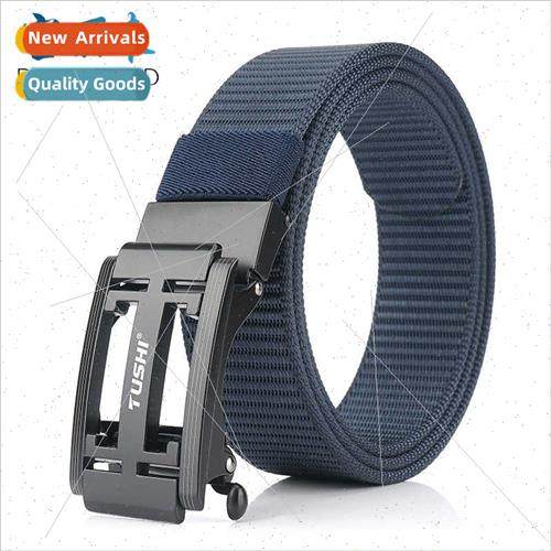 Hundred canvas outdoor automatic buckle belt men quick dry n