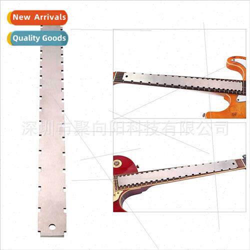 Guar Measuring Ruler Metal Stainless Steel Neck Notch Ruler
