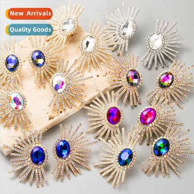 Europe creative fashion freshwater diamonds earrings creativ