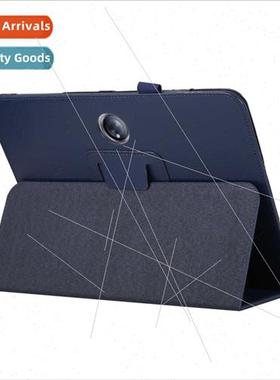 适用OppoPad2 Tablet Case Lychee Pattern Bifold StLeather Cas