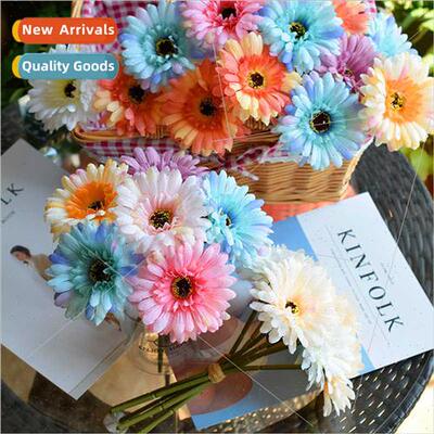 Scandinavian Wedding Fake flowers ngle Gerbera Gerbera mulat