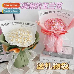 diy handmade material package simul Magnolia homemade flower