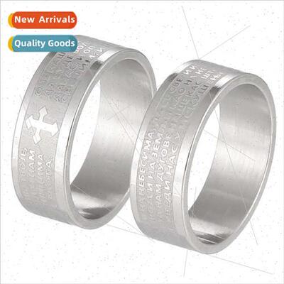 Europe Uned States retro stainless steel ring men personaliz