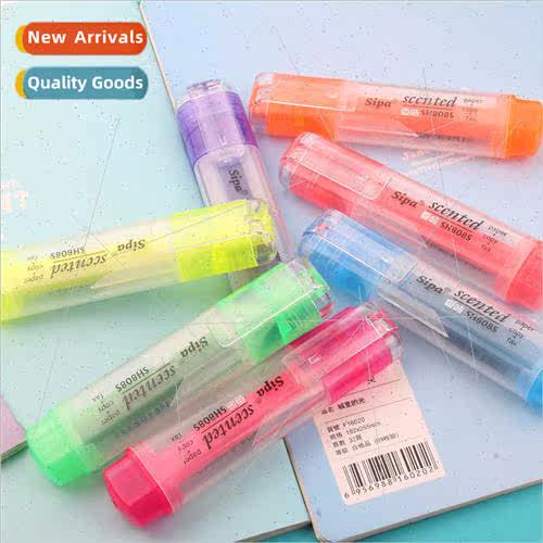 Creative stationery colorful scented candy color fluorescent