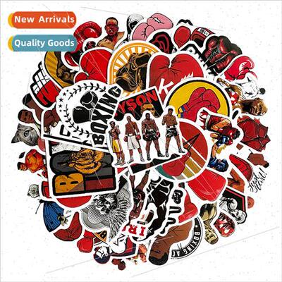 boxing stickers 50 pcs -repeating waterproof boxing boxing g