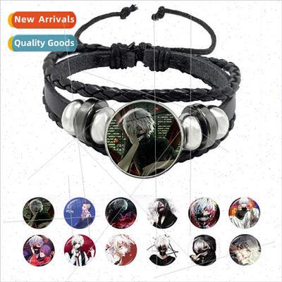 Accessories Anime Characters Tokyo Ghoul Leather Bracelet Mu