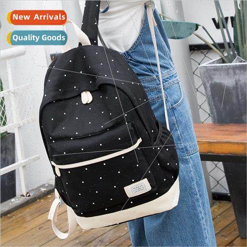 Korean fashion men backpack casual middle school students sc