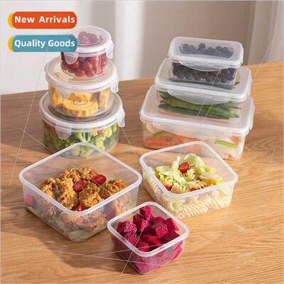 Crisper microwave heating lunch box sealed box fru box lunch