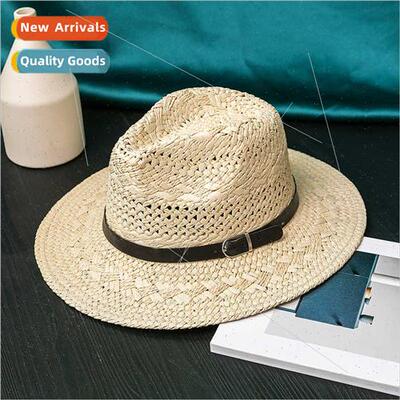 Brish jazz hat summer men bowler hat gentleman hat straw hat