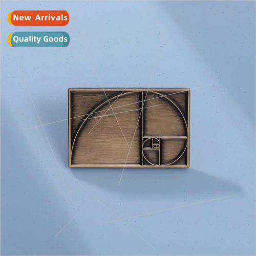 Minimalist design window styling vintage badge trinkets back