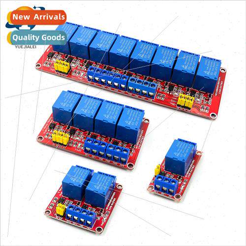 1/2/4/8 way 5/9/12/24V Relay Module Optocoupler Isolated Hig