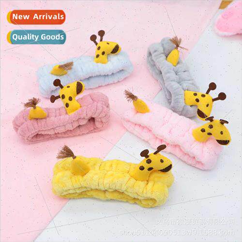 Plush hair band female deer hair band make-up washing face c