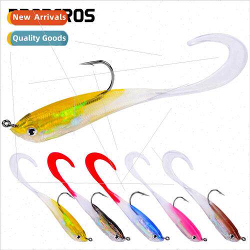 PRO BEROS New Leaded Fish 5 Color Soft Fish 10CM-14.7G Road