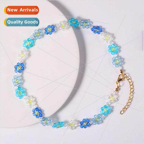 Korea sweet ltle fresh Mori super fairy necklace set transpa