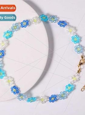 Korea sweet ltle fresh Mori super fairy necklace set transpa