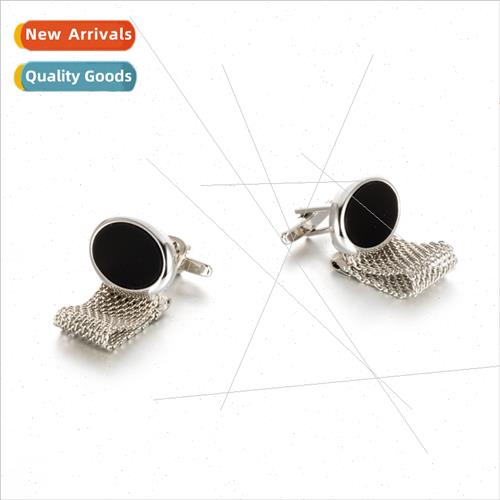 Cufflinks Aristocrat Chain Chain Cufflinks Oval Cuff Brass B