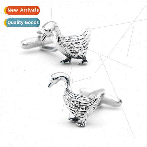 Men Boutique  French Cufflinks Personalized Animal lver Duck