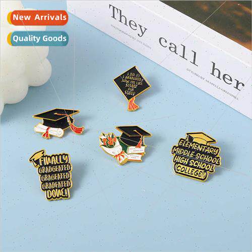 Europe Uned States new alloy letters series brooch creative