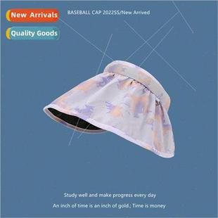 top hollow hat female summer Colorful sun vinyl