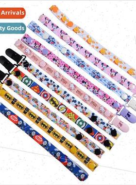 Children Pacifier Chain Teether Toys Anti-fall Chain Clip Ro